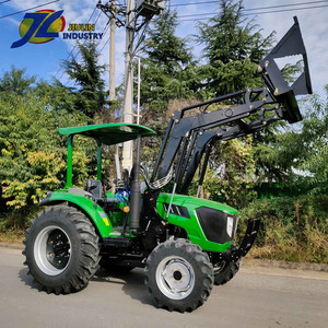 JIULIN di alta qualità 80hp & 90hp <span class=keywords><strong>trattore</strong></span> agricolo baldacchino <span class=keywords><strong>cabina</strong></span> 4WD caricatore frontale con aria condizionata componenti del nucleo del cambio del motore - Product Image 5