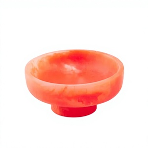 ROYAL NATURAL CRAFT Juego de Tazones de Resina Epoxi con Aspecto de Mármol, Diseño Real Moderno, Hechos a Mano y Ecológicos, Decoración para el Hogar, Mesa de Cocina - Product Image 1