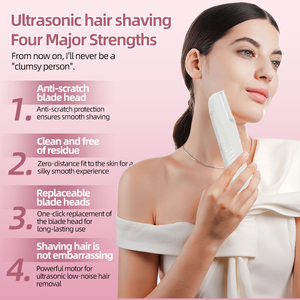 <span class=keywords><strong>Rasoir</strong></span> électrique portable pour le visage, 6 lames, dermaplaning pour femmes et hommes, soin de la peau, <span class=keywords><strong>rasoir</strong></span> dermaplane, rasoirs pour le visage pour femmes - Product Image 5