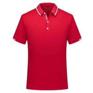 200gsm Breathable Oversized Embroidery Unique Famous Brand Custom Multi Color Polo T Shirt New Design 2022 - Product Image 5