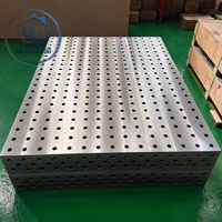 Table de soudage 3D modulaire pour la fabrication de composants de machines agricoles, plateforme de soudage flexible robuste