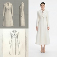 Ensembles de costumes professionnels pour femmes, séchage rapide, motif uni, tenue de bureau, uniforme de pilote en polyester, OEM ODM