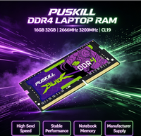 PUSKILL DDR4 Laptop SODIMM RAM 16GB 32GB 2666MHz 3200MHz CL19 High Speed Stable Notebook Memory Module Laptop RAM Manufacturer