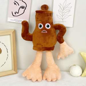 Nouveaux produits transfrontaliers en promotion : Figurine de requin en peluche Tungtungsahur Tralalo Shan Hai Jing, en coton PP, 31-50 cm, en stock - Product Image 6