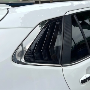 Car Rear <b>Window</b> Blinds Trim for 2022 Yaris Cross 2024 ABS Carbon Color Cover Trim Air Vent Scoop <b>Shades</b> Cover - Product Image 5