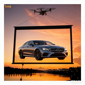 P1531 2*5M VividSky Drone aerial <b>window</b> advertisement flying sky LED display <b>screen</b> - Product Image 6