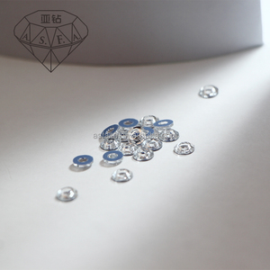 ASFA09 Cristales de Estrás Termoadhesivos con Orificio Circular de 3*6mm, Tamaños SS6 y SS10, para Aplicación con Máquina de Termoadhesión, Cristal AB - Product Image 5
