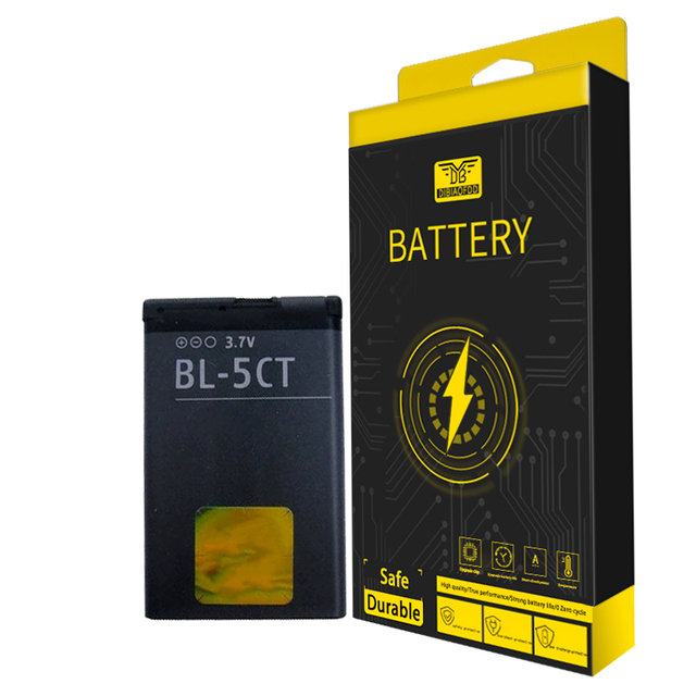 1050mAh 3.7V Rechargeable Battery Suitable for Nokia BL-5CT C6-01C5-00 6303C 6730C5220 C3-01 Mobile Phone Battery