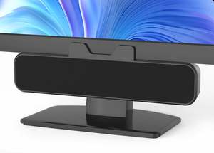 Altavoces USB Plug and Play para Escritorio con Micrófono Integrado, Sonido Estéreo Potente y Bajos para Teléfono Móvil y Uso en Cine en Casa - Product Image 3