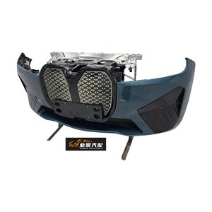 Convient pour <span class=keywords><strong>BMW</strong></span> <span class=keywords><strong>IX</strong></span> <span class=keywords><strong>XDrive40</strong></span> Assemblage de la bouche avant comprenant la calandre, le pare-chocs avant, la calandre, le radiateur et autres accessoires complets - Product Image 4