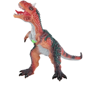 Yxs simulado carnívoro Toro dragón Jurásico gran algodón de goma suave dinosaurio Tyrannosaurus Rex juguete animal modelo puestos noche - Product Image 1