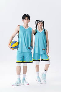 เสื้อบาสเก็ตบอลระเหิดสําหรับเด็กเยาวชนส่วนบุคคลที่กําหนดเองชุดเสื้อบาสเก็ตบอลระบายอากาศแบบพลิกกลับได้ขายส่ง - Product Image 3