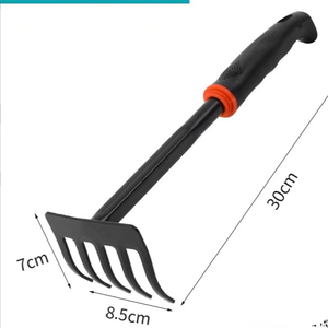 <span class=keywords><strong>Mini</strong></span> pala de azada de mano de doble propósito de acero inoxidable para aflojar el suelo y deshierbar en macizos de flores - Product Image 5