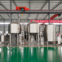 Équipement de brasserie 500L 800L 1000L, équipement de brassage de bière artisanale, machine à fabriquer de la bière