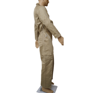Offre Spéciale au moyen-orient avec un prix moins cher vêtements <span class=keywords><strong>de</strong></span> travail une pièce Beige atelier uniformes industriels combinaison - Product Image 4