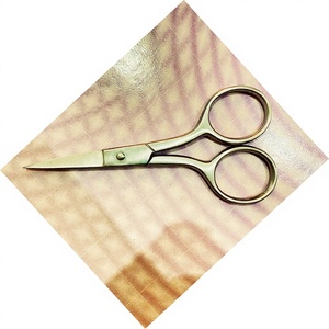 ASAP Ciseaux de précision russes de qualité durable pour la coupe des moustaches et des barbes, à pointe italienne incurvée en acier inoxydable - Product Image 5