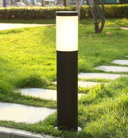 Lampe LED pour pilier de jardin 15W E27 Base Ampoule de remplacement pour l'extérieur de la pelouse Éclairage paysager Projecteur pour sentier Lampe de cour H800mm