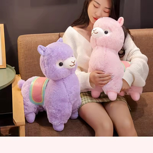 Juguete de Peluche al por Mayor, Llama de Peluche Suave, Muñeco de Alpaca para Abrazar, Almohada Creativa de <span class=keywords><strong>Muppets</strong></span>, Regalos de Cumpleaños para Niños - Product Image 5