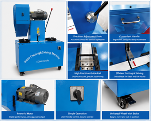 Machine de découpe de flexibles hydrauliques portable, outil de coupe intégré pour le traitement des flexibles en caoutchouc hydraulique, vente en gros directe d'usine - Product Image 5