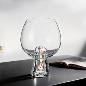 Copas de Vino de Cristal de Alta Calidad Estilo Europeo Personalizadas Samyo, Copa para <span class=keywords><strong>Gin</strong></span> Tonic con Tallo Grueso Creativo - Product Image 1