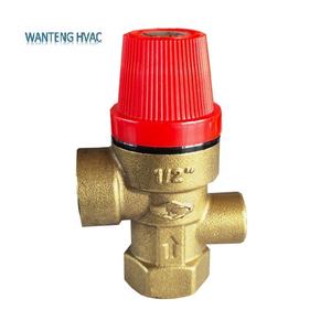 Vendita caldo su misura in ottone limitatrice <span class=keywords><strong>di</strong></span> pressione caldaia <span class=keywords><strong>di</strong></span> scarico <span class=keywords><strong>valvola</strong></span> <span class=keywords><strong>di</strong></span> sicurezza per riscaldatore <span class=keywords><strong>di</strong></span> acqua solare con manometro - Product Image 1