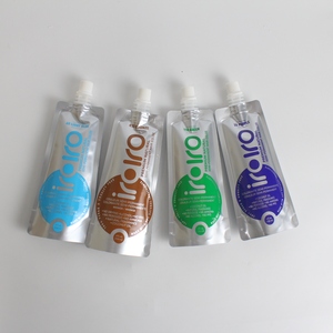 Custom Printed Food Grade Refill 1L Mini Stand up Doypack Shampoo Spout Pouch Bag for Skincare - Product Image 3