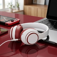 Casque Bluetooth sans fil supra-auriculaire ANC Hi-Fi pliable stéréo pour le gaming et les voyages