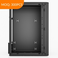 Boîtier PC compact A-N602 disponible en OEM, compatible GPU jusqu'à 220 mm, refroidisseur CPU 137 mm, châssis de bureau Micro ATX ITX