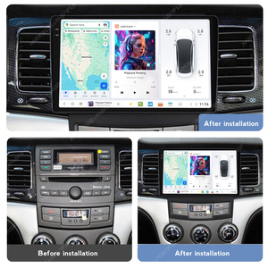 DUDUAUTO per <span class=keywords><strong>SsangYong</strong></span> <span class=keywords><strong>Korando</strong></span> 2010-2013, Sistema Multimediale Android Modificato con Navigazione Bluetooth, Car-play e Schermo Retrovisore - Product Image 4