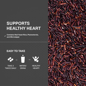 Arroz de levadura roja de alta calidad con fitosteroles en tabletas que apoya la salud cardiovascular y un colesterol saludable, con antioxidantes. - Product Image 5