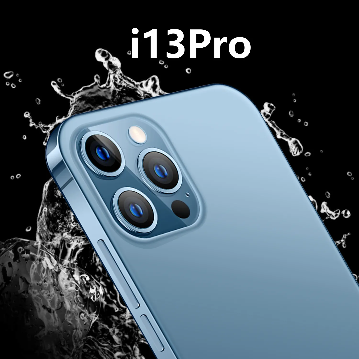 i13 Pro Max + 6.7 inch 16GB + 512GB Android smartphone 10 core 5G LET phone 3 camera face ID Unlocked version mobile phone