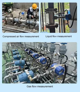 酸素および工業用ガス蒸気用途向け高温高精度耐久性ボルテックスフローメーター - Product Image 3