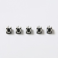 Bouton Tactile Latéral P64 Résistant à la Température, 4.5*4.5/5 Broches, Connecteur Horizontal à Trois Broches en Cuivre pour PC, Vente en Gros