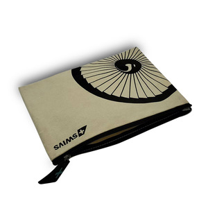 Swivs <b>Toiletry</b> Bag Canvas Off White Large Capacity Business Travel <b>Storage</b> Bag - Product Image 3