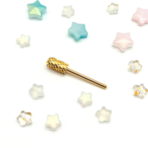 Fraise à ongles en acier tungstène de 6,60 mm à tête arrondie, grande taille, stable et efficace pour le meulage, idéale pour la manucure en salon - Product Image 3