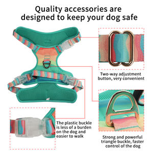 Arnés para mascotas con logotipo personalizado Fabricación al por mayor Arnés para perros de neopreno de alta calidad para mascotas - Product Image 3