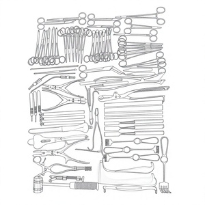 74 Pcs Orthopedic Surgical Instruments Lot for Trauma and Bone Surgery Applications Complete Basic <b>Set</b> for Hospital Use - Product Image 1