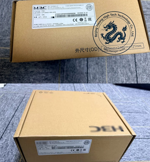 H3-C UN-HDD-1.2T-SAS3-10K-UCS 1.2TB 12Gb/s SAS3 10K RPM 2.5" Enterprise Server Hard Disk Drive