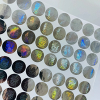 Autocollants holographiques 3D personnalisés imprimés, en PET, avec fonctions de sécurité, logo personnalisé, pour cadeaux et artisanat