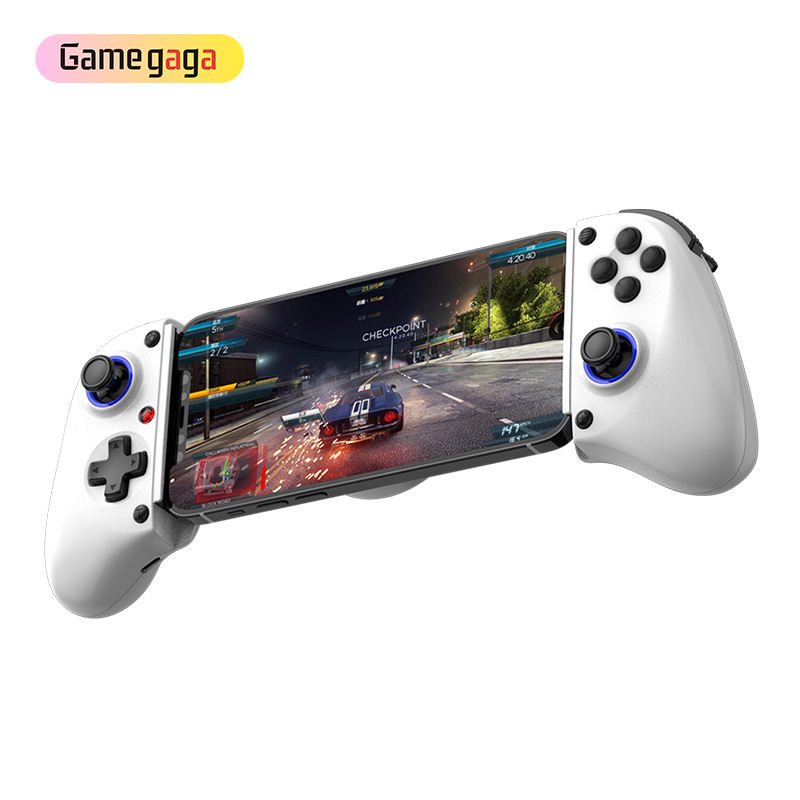 BSP-D11 Telescopic Mobile Gaming Controller | RGB Light Phone Gamepad with Hall Triggers, 6-Axis Gyro, Wireless for Android/iOS/PS3/PS4/Switch (Kuwait)