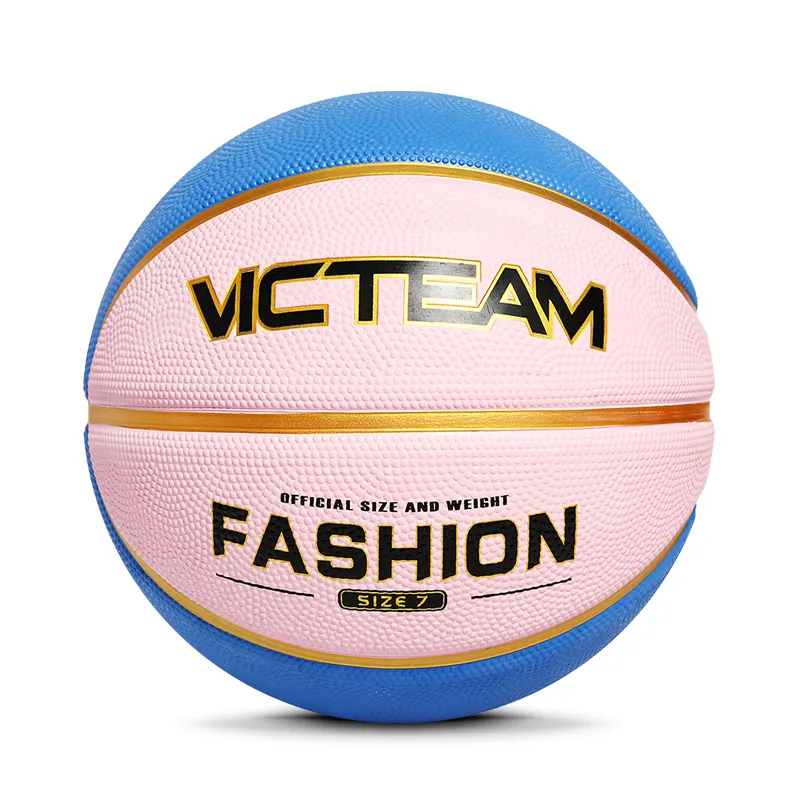 Pelota de baloncesto de goma, microcelular, suave, para exteriores, con Logo personalizado, de alta calidad, tamaño 7, 6, 5