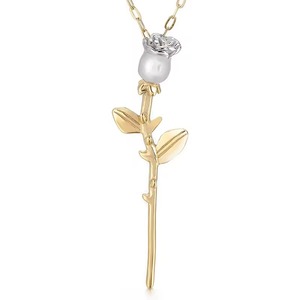 Collana Vintage oro placcato in titanio con pendente geometrico cuore rosa ispirata al <span class=keywords><strong>piccolo</strong></span> <span class=keywords><strong>principe</strong></span> e bestia <span class=keywords><strong>di</strong></span> bellezza per bambine - Product Image 1