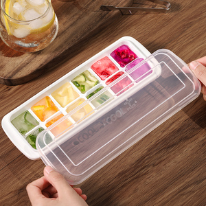Ice Cube Tray 6 Pack Square Stackable Food Grade With Lid For Family Use - Product Image 4