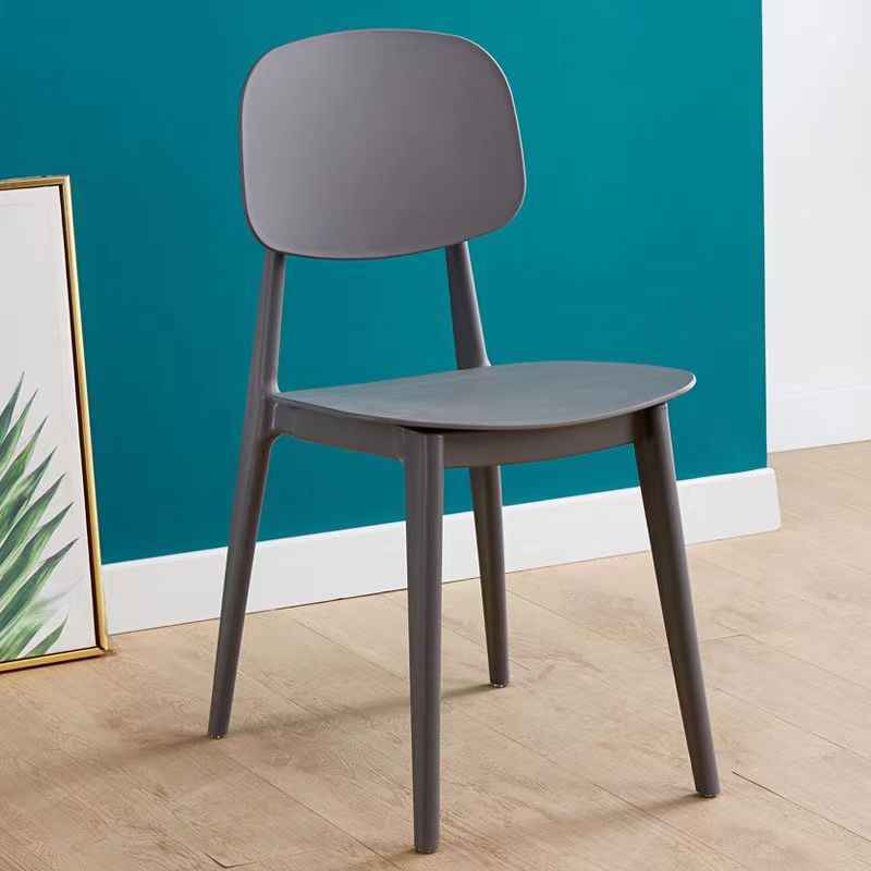 Customized Modern Design Large Backrest Plastic Chairs Wholesale High