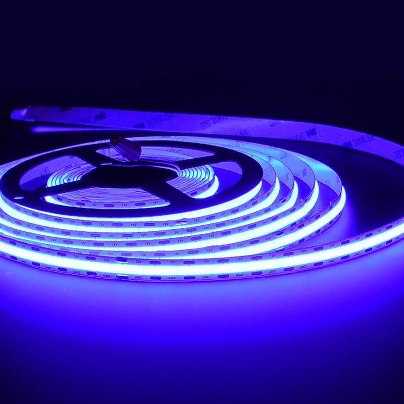 Dimmable dotsfree light DC24v 12v flexible yellow color led cob strip blue cob led strip light Super Bright Flexible