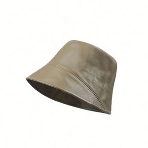 Sombreros de Pescador de Lona de 5 Paneles de Algodón PU al por Mayor, Gorra de Diseñador con Logotipo Personalizado, Estilo Vintage de Lujo para las Cuatro Estaciones - Product Image 6