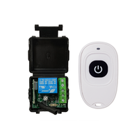 Mini DC 12V 1CH módulo receptor de relé Universal inalámbrico 433MHz RF transmisor Control remoto código de aprendizaje función automática