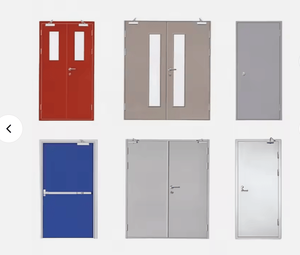 Puerta de Seguridad Exterior de Acero Moderna Zhong Kui, Prevención de Incendios, Certificación ISO, Aprobación CE, Impermeable, Aislamiento Térmico, para Uso en Hoteles - Product Image 2