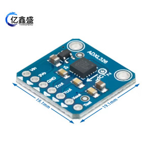 ADXL326 เครื่องวัดความเร่งแบบสามแกน +-16g 5V โมดูลพร้อมใช้งานสำหรับการตรวจจับการเคลื่อนไหว การตรวจจับการสั่นสะเทือน การวัดความเอียง - Product Image 4