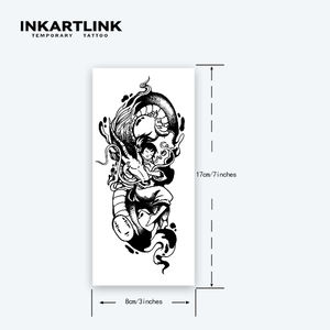 INKARTLINK - Pegatinas de Tatuajes Temporales para el Cuerpo, Diseño de Dragón Anime, Resistentes al Agua, Ecológicas, Duran 15 Días, Paquete al por Mayor - Product Image 4